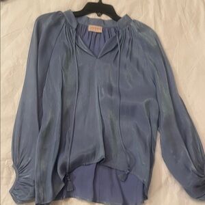 Gibson Light Blue Women's Blouse